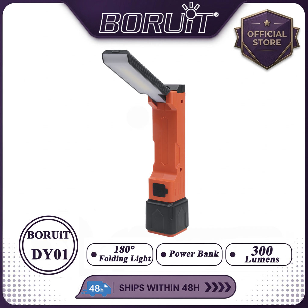Power Bank - Boruit 300lm led luz de trabalho