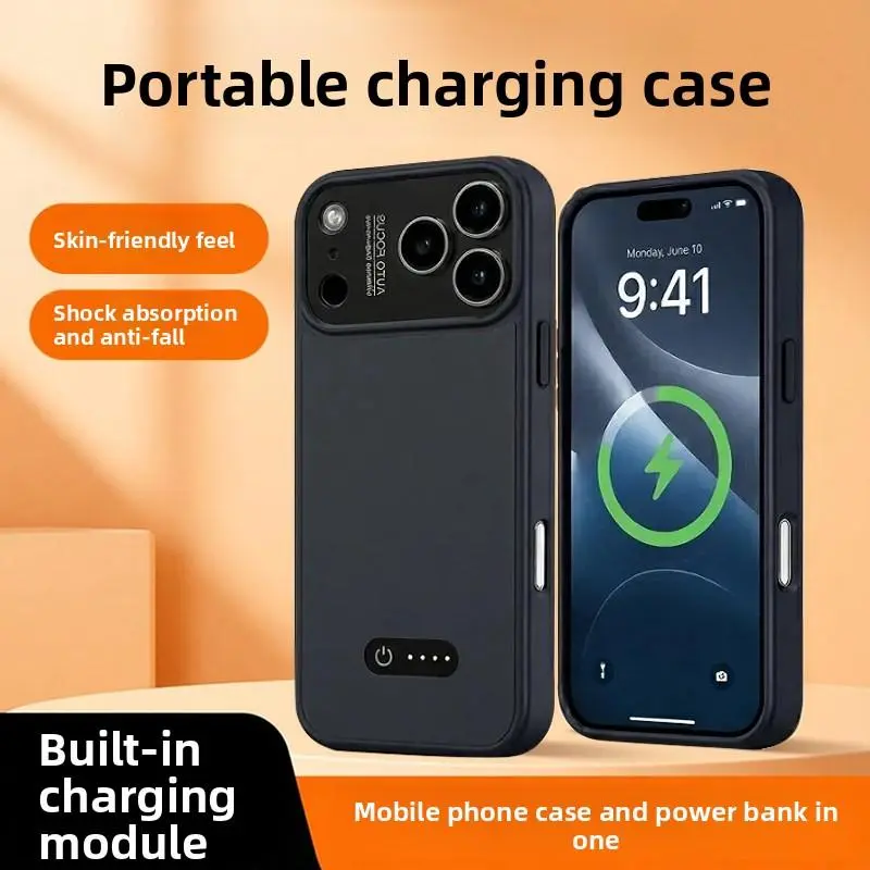 Power Bank - Capa com bateria para iPhone 17
