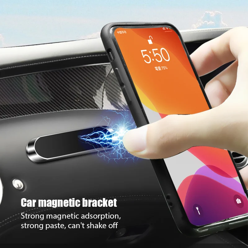 Phone Holder - Suporte magnético para telemóvel, para carro,