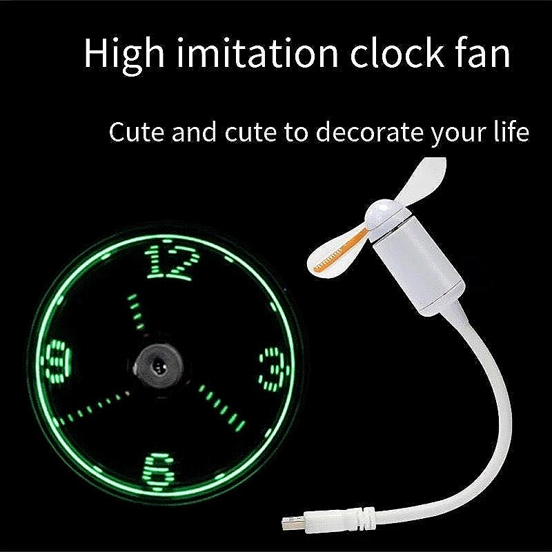 Ventilador Portátil USB com LE - Electronics And Gadgets Ce avaliação e preço