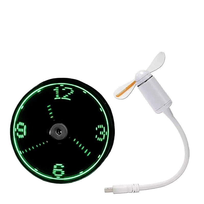 Ventilador Portátil USB com LE - Electronics And Gadgets Ce avaliação e preço