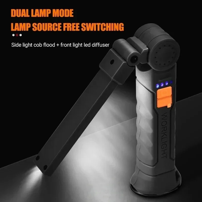 Lanterna led cob portátil usb  - Power Bank avaliação e preço