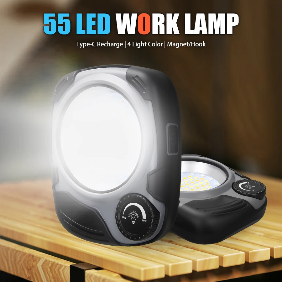 Lanterna de acampamento recarr - Power Bank avaliação e preço