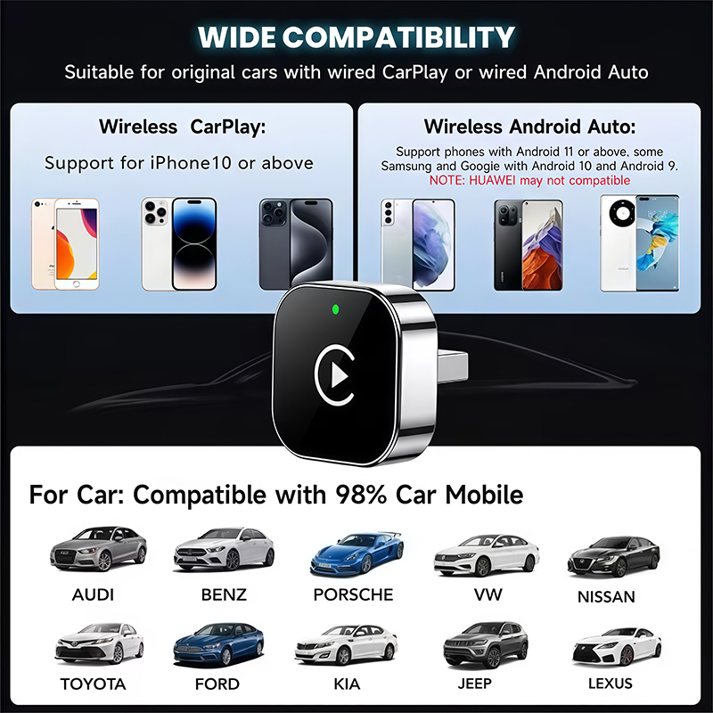 Adaptador CarPlay Sem Fio 2 em - Usb Hub avaliação e preço