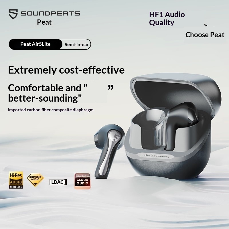SoundPEATS Air5 Lite Bluetooth - Headphones Wireless avaliação e preço