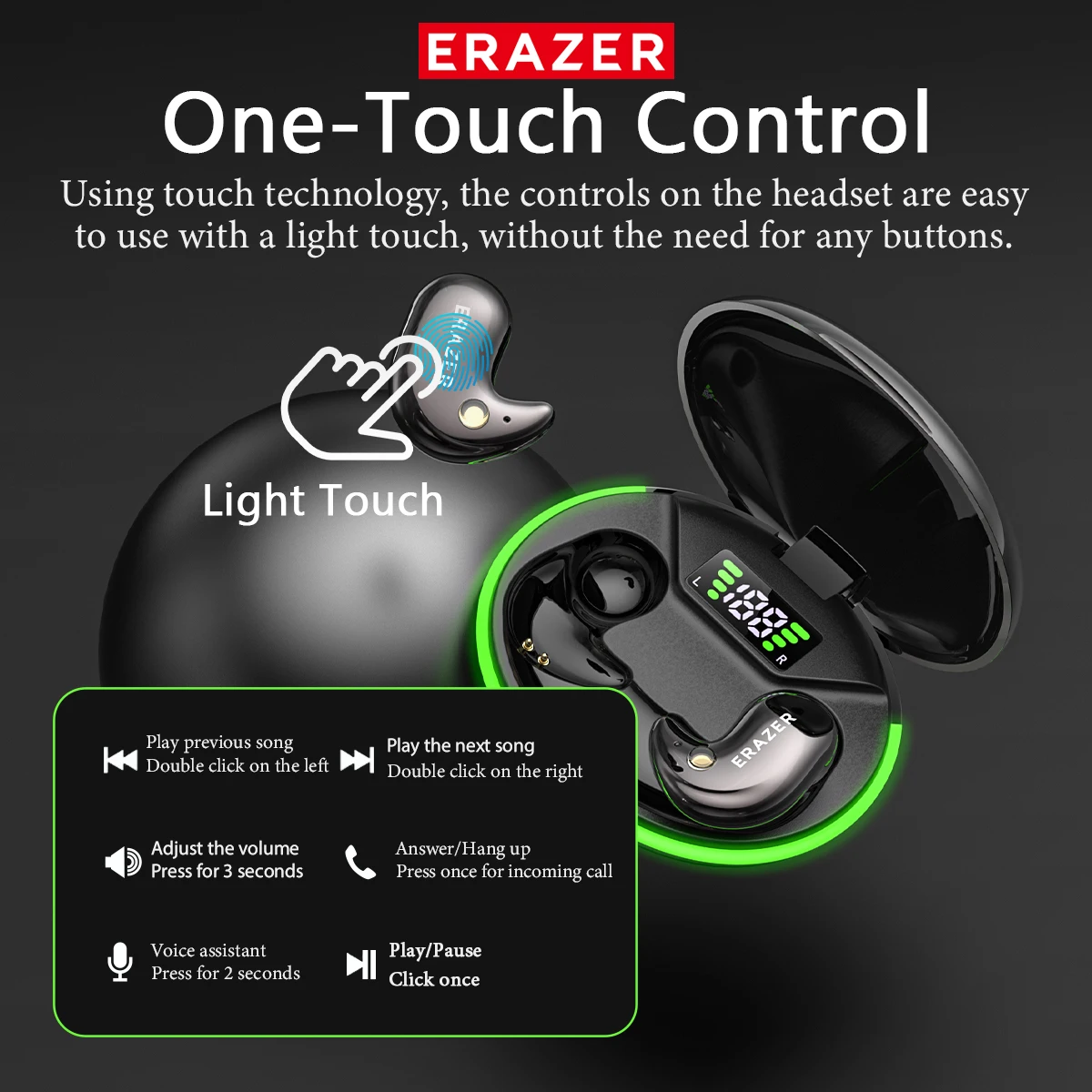 Fones de Ouvido Bluetooth Intr - Wireless Charger avaliação e preço